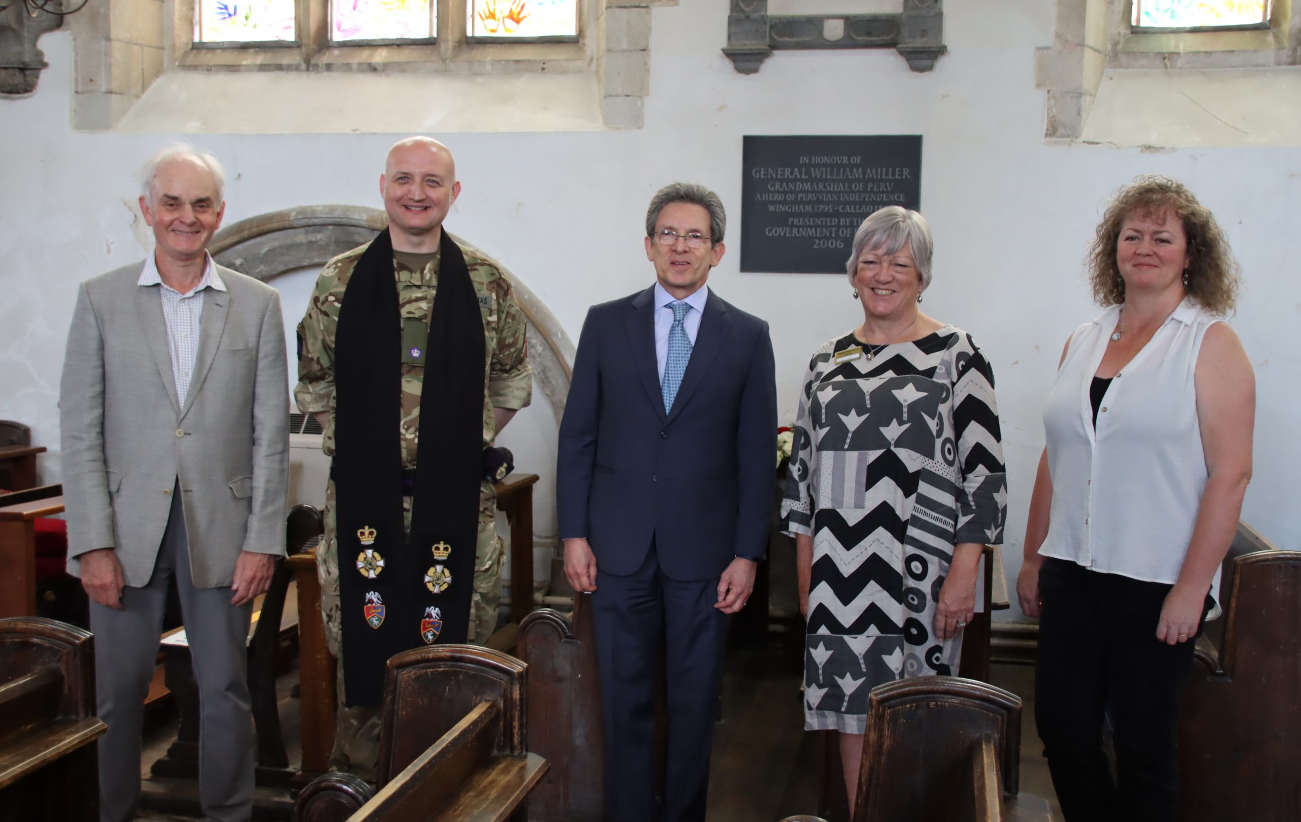 VISIT FROM THE EMBASSY OF PERU - Wingham Parish Council